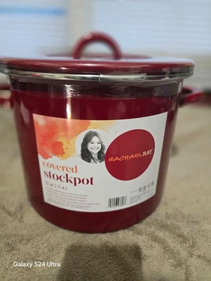 Rachael Ray 12 Quart, 2 Piece Crockpot, Durable Stainless Steel Rim, NEW, Sealed - Image 1 of 4