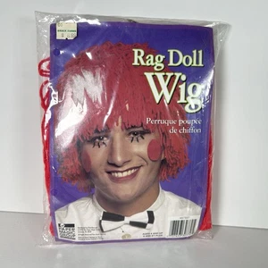 Perücke Stoffpuppe Junge Erwachsene Raggedy Andy Mop Top rot Garn Mode Shag Reisende NEU - Bild 1 von 4