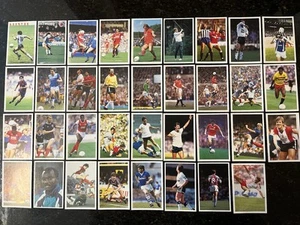 BBC 1986 35 Question Of Sport Collectible Football Cards Maradona Kenny Roger VG - Picture 1 of 24