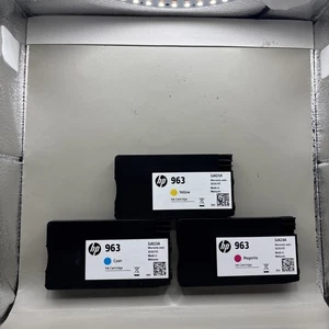 Genuine HP 963 Multipack Ink Cartridges Cyan/Magenta/Yellow May 2025 - Picture 1 of 11