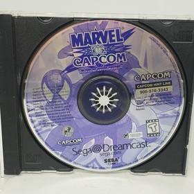 Marvel vs. Capcom Clash of Super Heroes Sega Dreamcast Disc Only Tested Working 