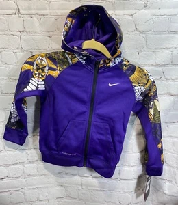 NWT NIKE Kobe Bryant Mamba Hoodie Kids sz 4 purple therma-fit - Picture 1 of 5