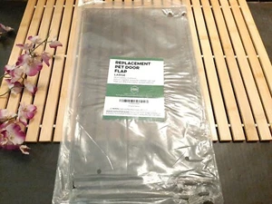 EVERGREEN PET Large REPLACEMENT PET DOOR FLAP 10 1/8" X 16 7/8" New - Foto 1 di 3