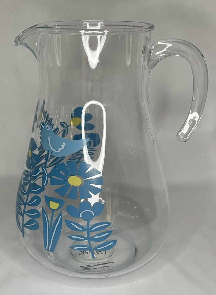 Jarra acrílica DANSK “Nordic Floral” 104 oz Foto 1 de 4