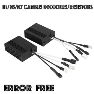 H1/H3/H7 NIGHTEYE LED KIT HEADLIGHT BULBS CANBUS DECODERS ERROR FREE RESISTORS - Picture 1 of 4