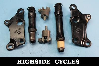 1406 00 HARLEY-DAVIDSON SPORTSTER FORWARD CONTROL BRAKE MOTOR MOUNT BRACKETS  - Image 1 of 4