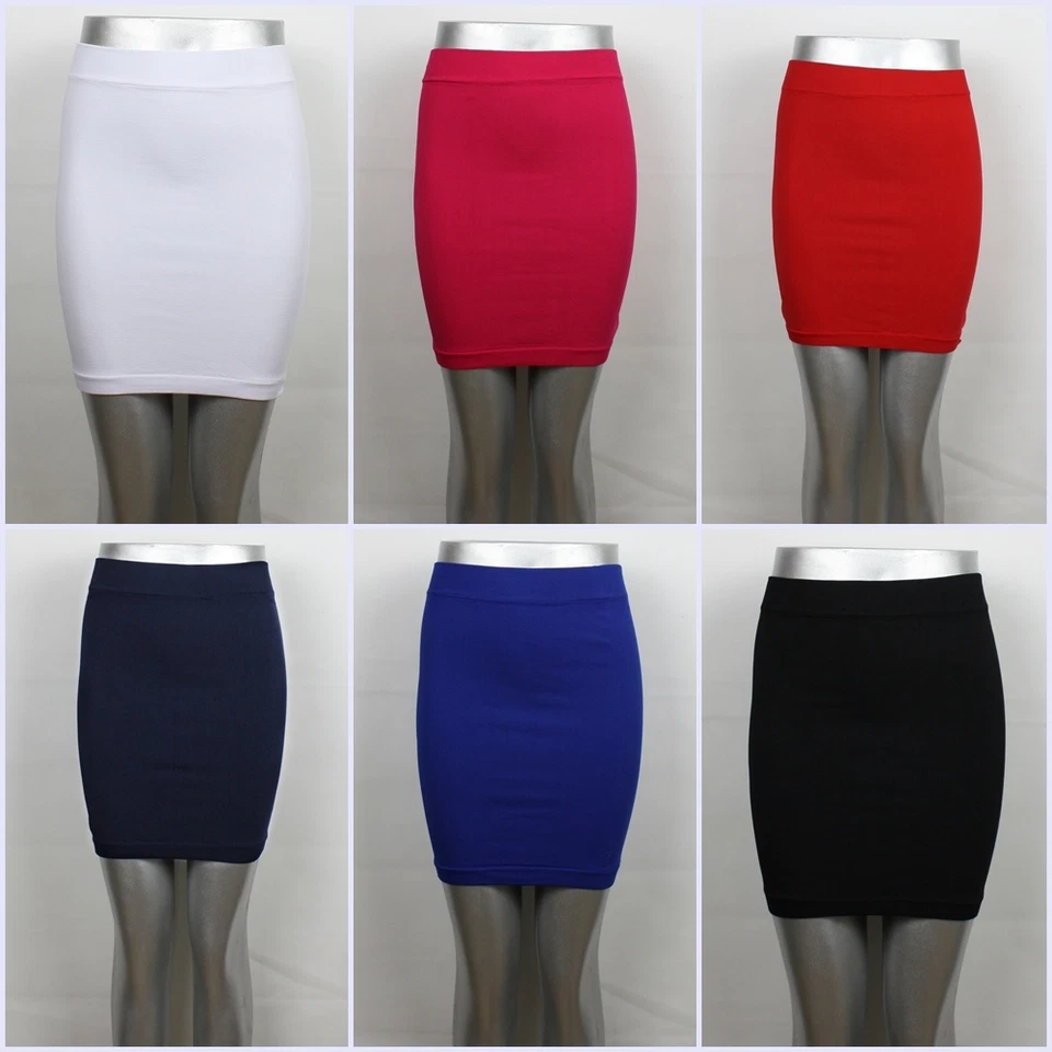 NEU Sexy Partykleid Minirock Hüftrock Stretchrock Businessrock Freizeitrock Rock - Bild 1 von 1