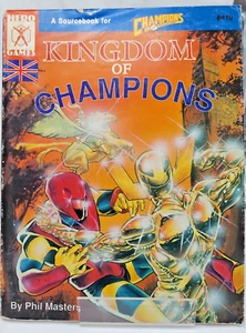 1990 Kingdom of Champions - Sourcebook 1st Printing #410 RPG Games Book by ICE - Picture 1 of 4