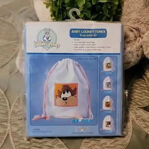 Baby Looney Tunes Cross Stich Kit Baby Taz - Picture 1 of 1