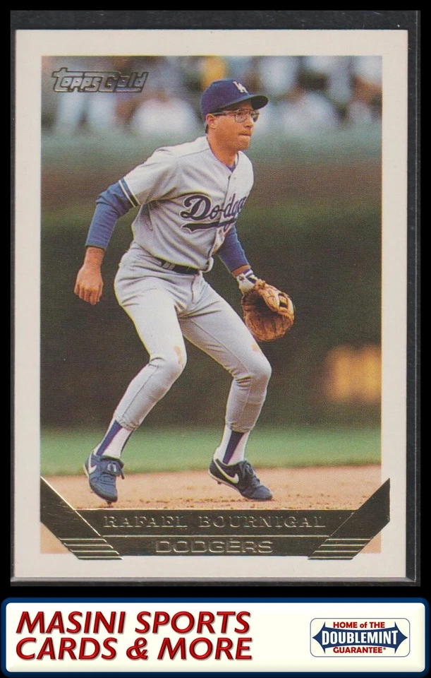1993 Topps #651 Rafael Bournigal Gold SHORT PRINT - Image 1 of 1