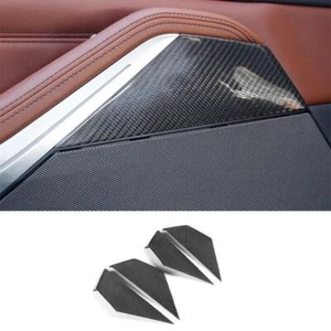 Dry Carbon Fiber Interior Door Panel Cover Trim 4PCS For BMW X7 G07 2019-2022 - Picture 1 of 9