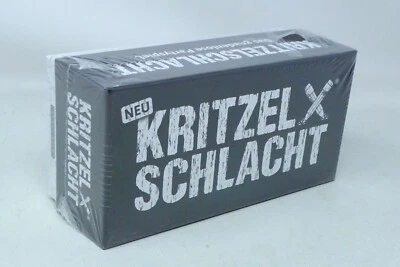 KRITZELSCHLACHT Das gnadenlose Partyspiel DENKRIESEN  3-8 Spieler   NEU IN FOLIE - Bild 1 von 4