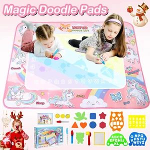 Kinder Wasser Doodle Malmatte Kinder Doodle Matte Magic Zeichnung Aqua Malmatte - Bild 1 von 12
