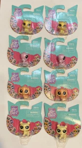 Lot 8 Hasbro Littlest Pet Shop Mini Sammelfiguren Hund Vogel Katze '18 Party - Bild 1 von 5