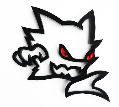 2x Gengar Haunter Ghastly Pokemon Redeye Emblem Badges for Car Auto Truck Pickup - Image 1 of 3