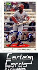Jamie Dismuke 1991  Classic Best #368 Reds TTM/IP Signed Autographed