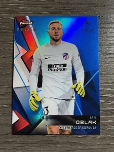 2018-19 Topps Finest UEFA Champions League Blue #59 Jan Oblak /150 - Picture 1 of 2