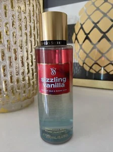 Victoria's Secret Sizzling Vanilla Fragrance Mist Body Spray Musk Mango Sand NEW - Picture 1 of 3