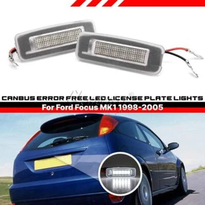 2X LUCI TARGA LED PER FORD FOCUS I 1998 - 2005 PLACCHETTE LED LUCE - Imagen 1 de 5