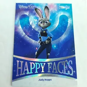 Judy Hopps 2023 Kakawow Cosmos Disney 100 ALL-STAR Happy Faces 019/169 - Picture 1 of 4