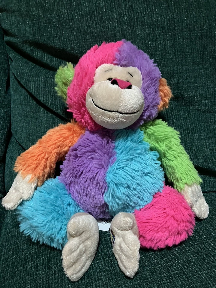 Rare Webkinz Colorblock Monkey Plush NO CODE Ganz - Image 1 of 4