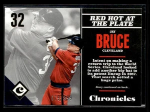 2017 Panini Chronicles #4 Jay Bruce Gold #/999 card - Picture 1 of 2