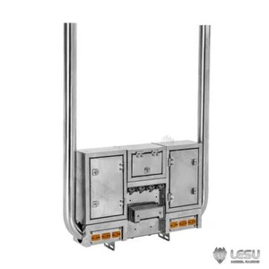 Metal LESU Exhaust Pipe Chimney for TAMIYA 1/14 RC Tractor Truck 3363 DIY Parts - Picture 1 of 8