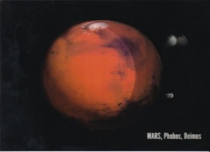 POSTCARD: 3D TYPE  "MARS"   BY AUTHENTIC CARDS  - Imagen 1 de 2