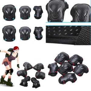 Juego de engranajes de protección de codos protectores de muñeca y rodilla de EE. UU. para patineta bicicleta de patinaje - Imagen 1 de 10