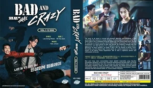 Bad and Crazy 邪恶与疯狂 (VOL.1-12 End) Korean Drama DVD All Region English Subtitle - Picture 1 of 1
