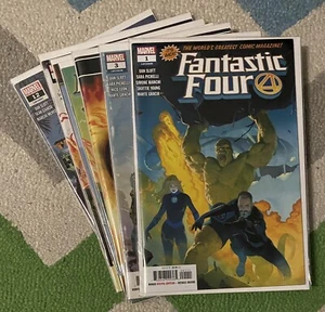 Fantastic Four (Marvel 2018) #1-12 & Wedding Special - Dan Slott - VG+ See Pics - Picture 1 of 6