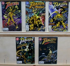 Takion(1996) #1-5, Origin, Green Lanter & Flash Appr