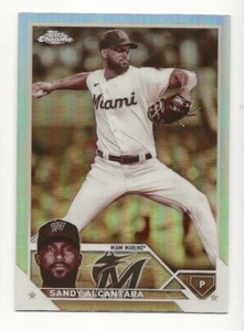 2023 Topps Chrome - Sepia Refractor #74 Sandy Alcantara - Picture 1 of 1