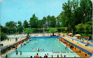 Postal De Colección Tehuacán Puebla México Hotel Spa Penafiel Piscina Olímpica y Playas - Imagen 1 de 2