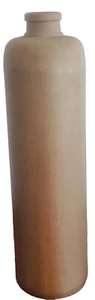 Vintage Steingutflasche Tonflasche Tonvase Sammler, H 27 cm, D 7 cm - Bild 1 von 6