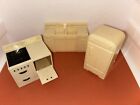 Vintage 1950'S Renwal Style- ?Marx? Dollhouse Kitchen Furniture