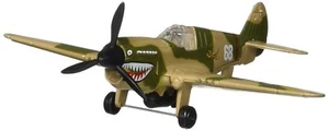  Daron Worldwide Hot Wings P-40 War Hawk with Connectible Runway Die Cast Model  - Picture 1 of 2