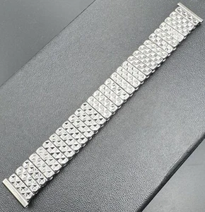 Vintage JB Champion Fit Bulova Accutron S/S Watch Metal Band Bracelet NOS BU-51 - Picture 1 of 9