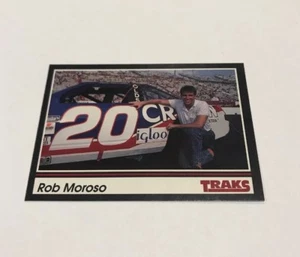 Rob Moroso #20 Crown Oldsmobile Cutlass Traks 1991 Card #125 NASCAR - Picture 1 of 7