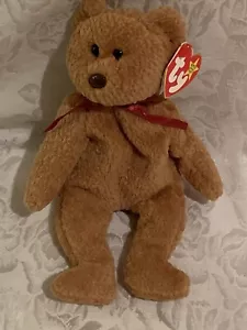 TY Curly Beanie Baby Fehler auf Etikett 1993 selten Sammlerstück - Bild 1 von 6