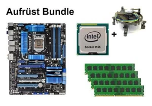 Bundle ASUS P8P67 Evo Rev.3.0 + Intel Core i3 i5 i7 CPU + 4GB - 32GB RAM wählbar - Bild 1 von 12