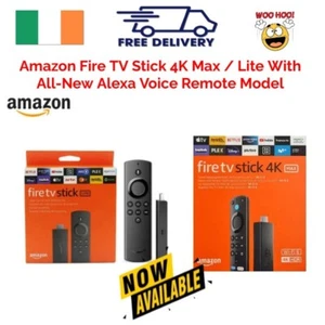 Amazon Fire TV Stick 4K Max / Lite With All-New Alexa Voice Remote Model - Foto 1 di 3