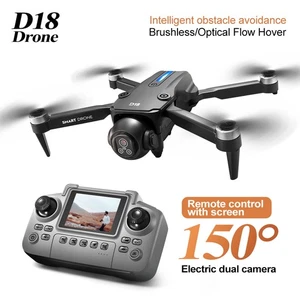 Drone sin escobillas D18 8K aéreo HD 150° fotografía inteligente prevención de obstáculos - Imagen 1 de 21