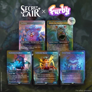 PSL Magic: The Gathering Secret Lair x Furby The Oddbodies Confetti Foil Edition - Bild 1 von 1