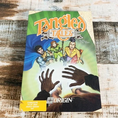 Tangled Tales (Commodore 64) w/ Box, Both Discs, Manual, Journal and Clover - Image 1 of 3