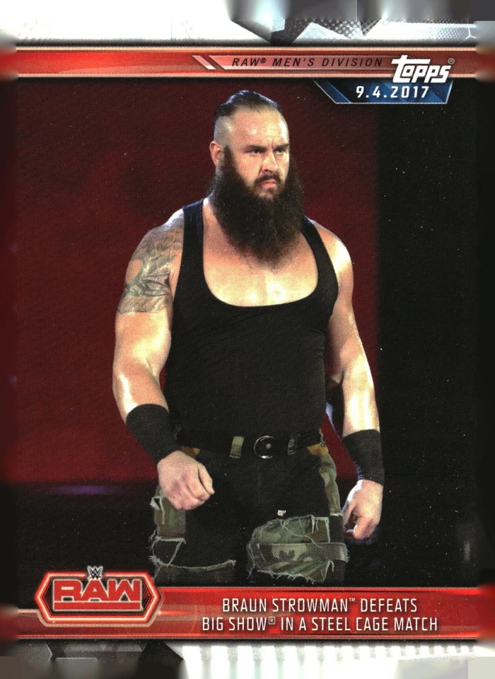 2019 Topps WWE Road To Wrestlemania PYC - Base, bronze and Inserts - Image 1 of 4