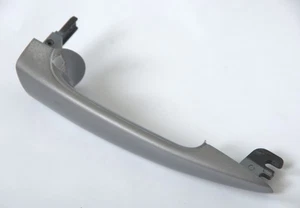 Genuine BMW E46 Door handle ext. Silver gray metallic. Passenger 51217002272 - Picture 1 of 10