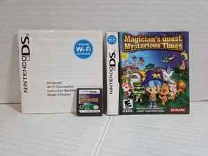 Magician's Quest: Mysterious Times (Nintendo DS, 2009) Cartridge & Manual Only - Picture 1 of 7