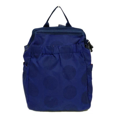 Auth ARTISAN&ARTIST - Navy Dark Navy Nylon Backpack - Image 1 of 4