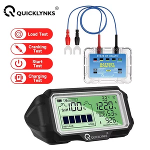 BM5-D Autobatterietester 12V LED 433MHz Head-Up Display Batterie Analyzer Tool - Bild 1 von 11